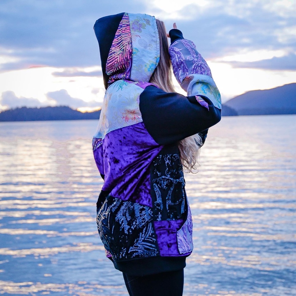DiscoLemonade and Elephant Tribe Collaboration Hoodie 💜✨🧚‍♂️